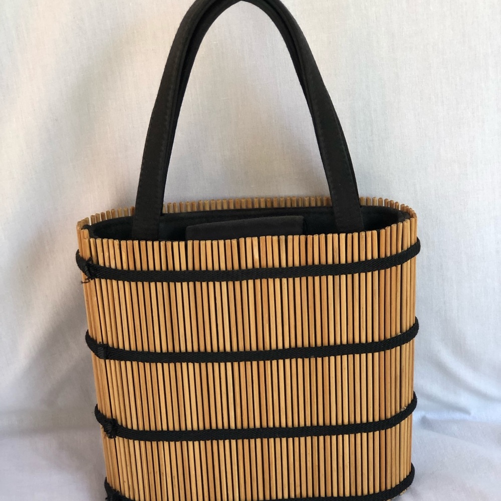 Moo Roo Mary Norton Sushi Roll Evening Bag Black